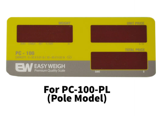 PC-100 Display Window Front (Pole Model)
