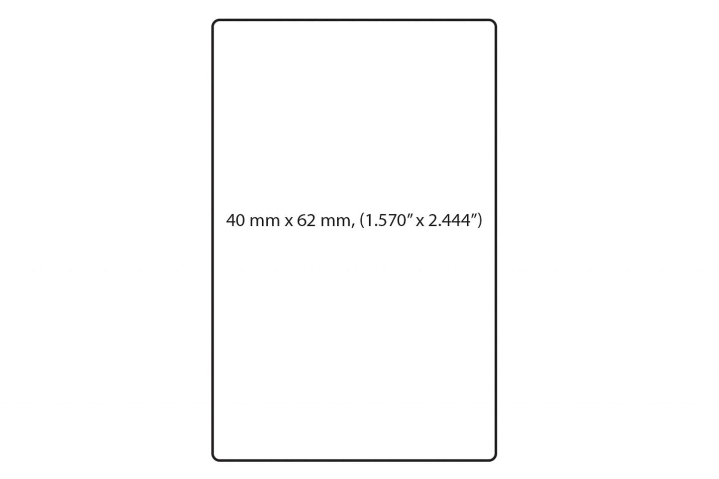 DL-1131B Blank Barcode Direct Thermal Label