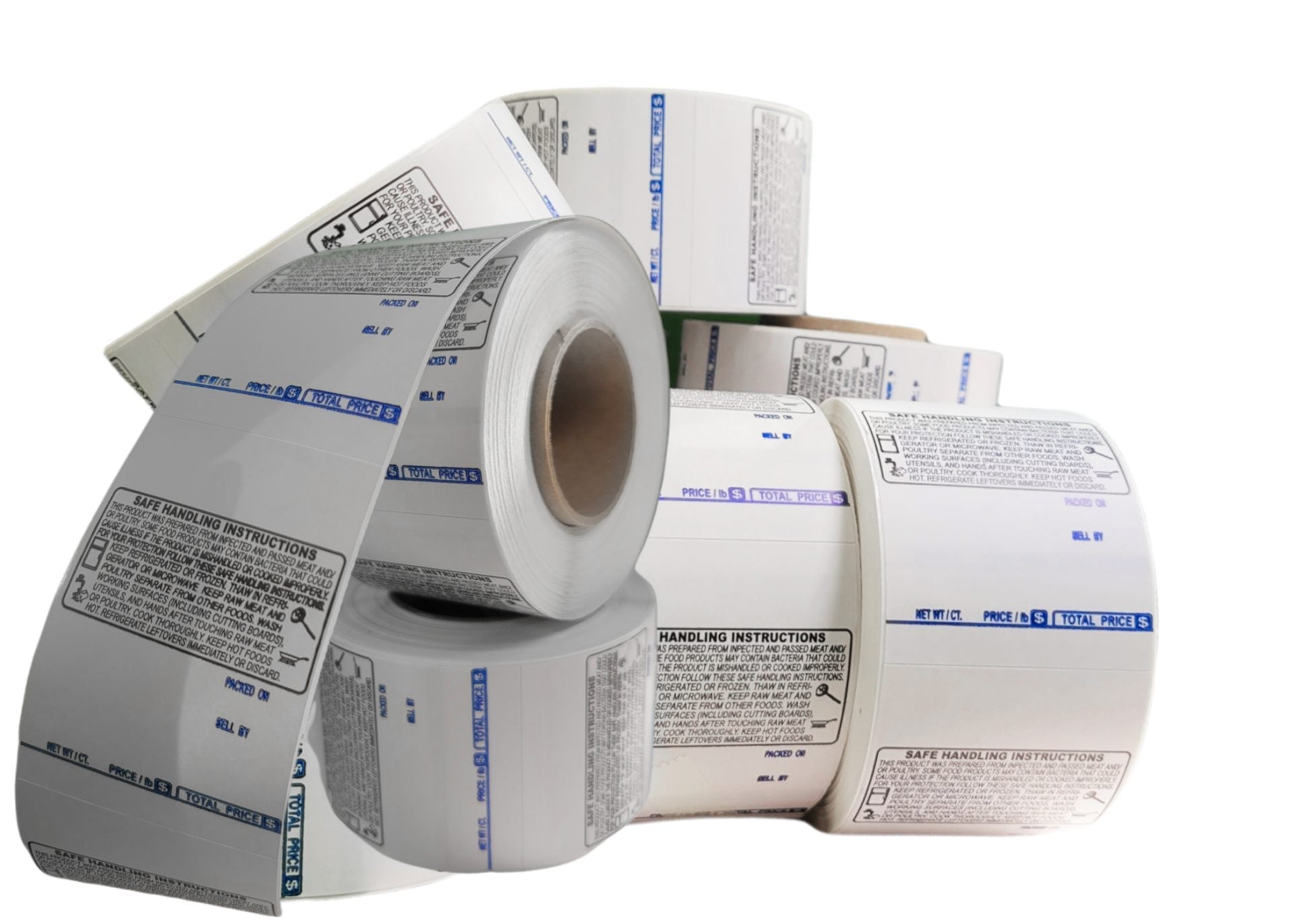 TL-2724, UPC with Safe Handling Instructions, Direct Thermal Label