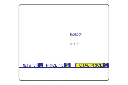TL-4900, UPC Barcode, Direct Thermal Label