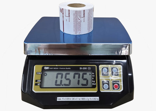 Control Portion SI Scale